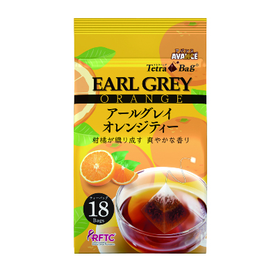 Чай черный с бергамотом и апельсином "Earl Grey Orange"  1,6г.*18шт. AVANCE  Япония, Япония