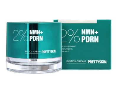 Крем для лица ампульный омолаживающий, PrettySkin Cream Nmn+Pdrn Biotox 50 мл