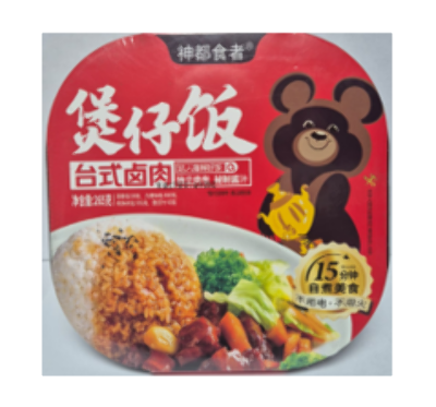 Рис "Самовар" Мишка 265г. Тушеная свинина по-тайваньски Wang Zi Feng Fan 265г. КНР Рис "Самовар" Мишка 265г. Тушеная свинина по-тайваньски Wang Zi Feng Fan 265г. КНР