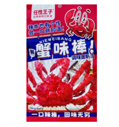 Снек Соевое мясо "Краб" 22г., Shenyang Yangyang, Китай, Китай
