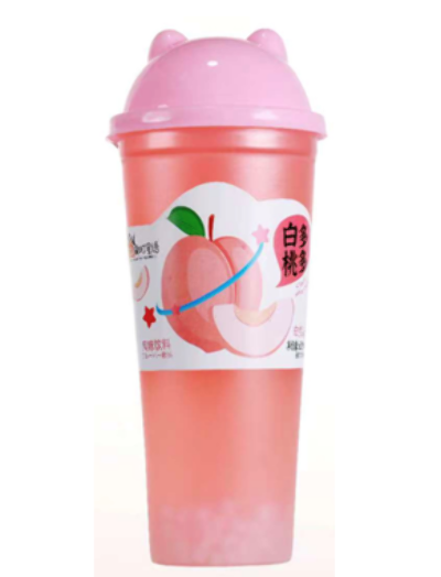 Напиток сокосодержащий LEBIN со вкусом "Персика" и кокосовой мякотью, 620 мл. КНР