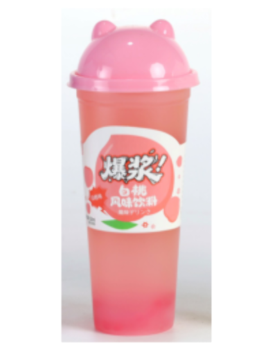 Напиток сокосодержащий LEBIN с Джус-боллами со вкусом "Персика", 620 мл.КНР, Китай