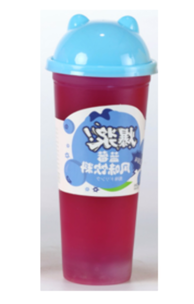 Напиток сокосодержащий LEBIN с Джус-боллами со вкусом "Черники", 620 мл. КНР, Китай