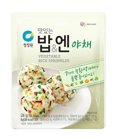 Приправа-посыпка овощная "VEGETABLE RICE SPRINKLES", DAESANG 24г., Ю.Корея, Корея