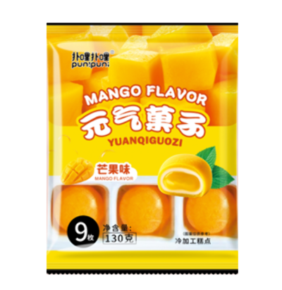 "Моти" со вкусом Манго "Mango" Yuanqiauozi, 130г. КНР, Китай
