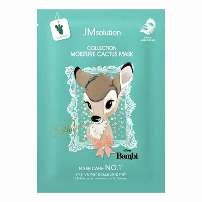 Увлажняющая тканевая маска с экстрактом кактуса 30 мл "JMSOLUTION" Disney Ю.Корея