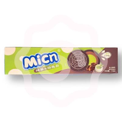 Печенье Сэндвич MICN со вкусом Мяты и Шоколада 116г 1/24 №13
