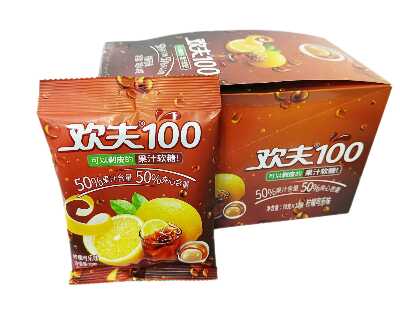 Мармелад Huanfu со вкусом Кола и Лимон 70г. КНР