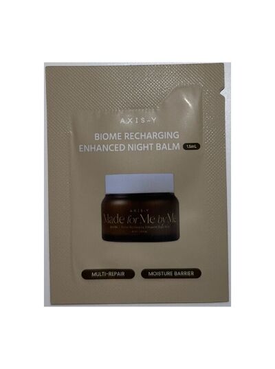 Бальзам-крем ночной для лица восстанавливающий, AXIS-Y 1,5 мл. Ю.Корея