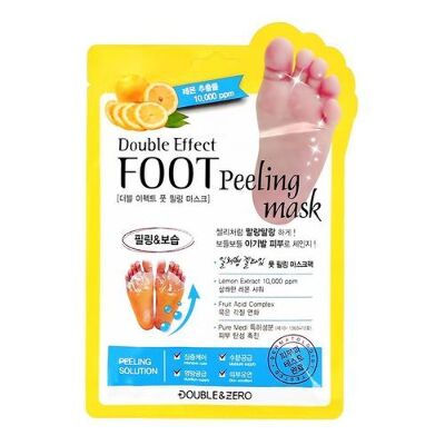 Пилинг носочки для ног с гиаулороновой кислотой,Double & Zero Double Effect 40 мл