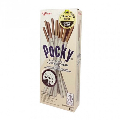 Палочки бисквитные Pocky Cookies and Cream Mini Box Glico, 20г., Индонезия