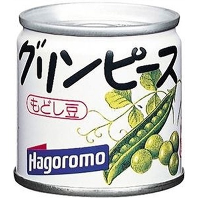 Горошек зеленый консервированный,Hagoromo Green Peas, ж/б 55 гр. Япония, Япония