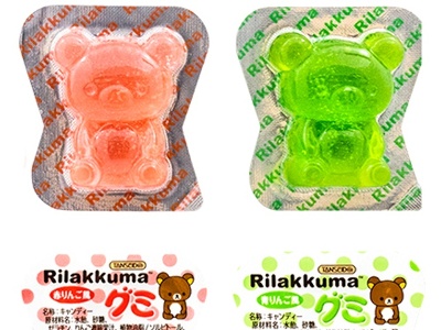 Мармелад жевательный Мишка Рилаккума яблочный Tanseido, 3 гр. Япония, Япония