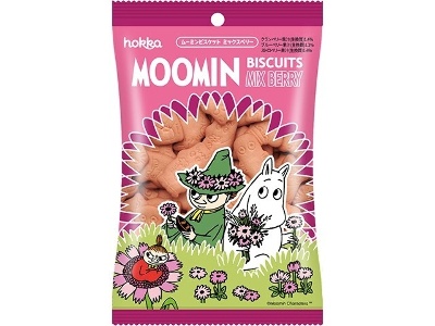 Печенье Муми-тролль со вкусом ягод Hokuriku, 60 гр. Япония, Япония