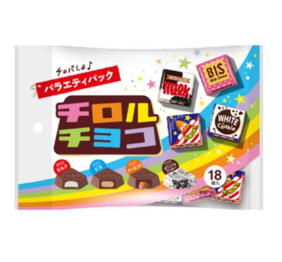 Шоколад Tirol Ассорти 4 вкуса, пакет 18 шт. *10 Япония, Япония
