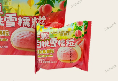 Моти с ананасом, клюквой, персиком 18г Maifantian КНР