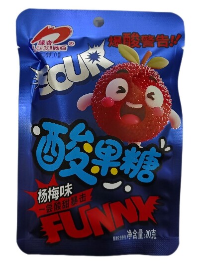 Кислые фруктовые конфеты FUNNY вкус Восковница 20гр. КНР