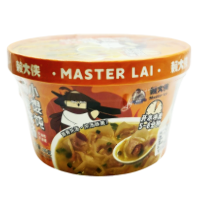 Мини-пельмени б/п Master Lai с бульоном на свиных ребрышках 86г. КНР